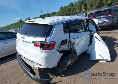 2024 Jeep Compass Sport 4X4 из США, поврежденный, VIN 3C4NJDAN5RT135429